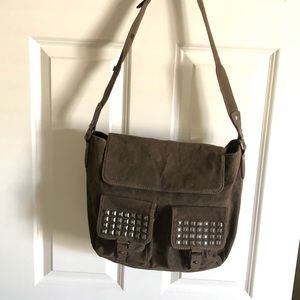 Suede Bcbg handbag